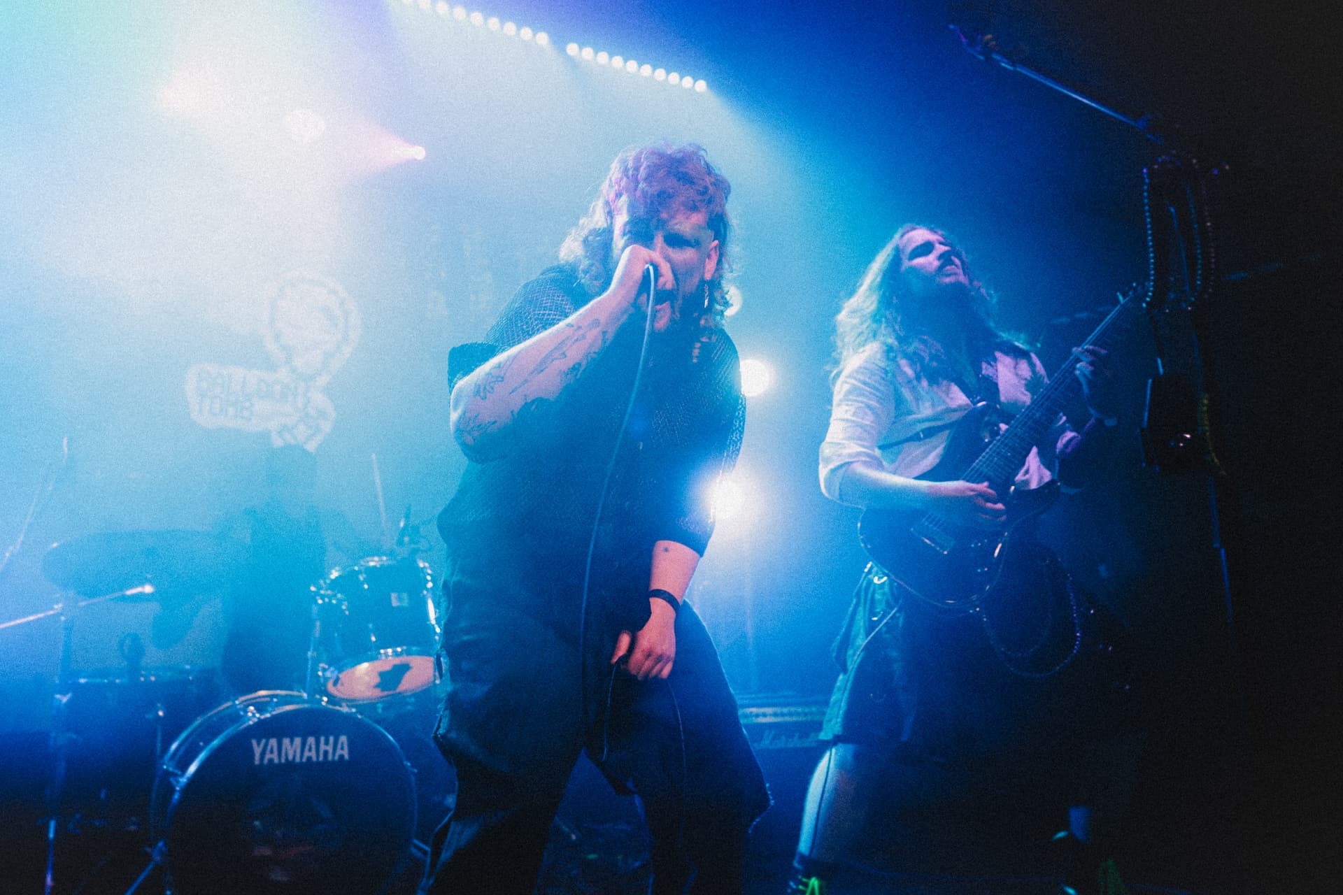 Marcus on stage